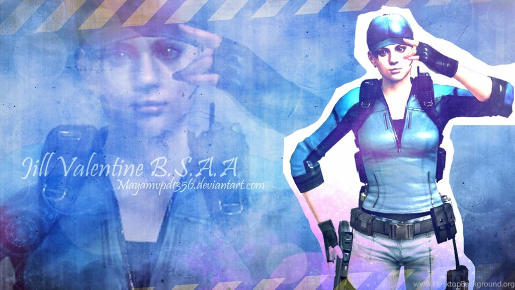 Jill Valentine B.S.A.A Wallpapers By MayAMVPD1356 On DeviantArt