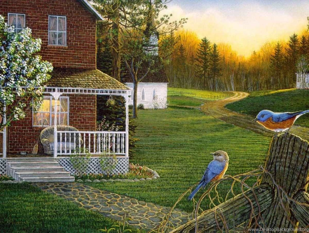 Country Home Porch (id: 52231) – BUZZERG