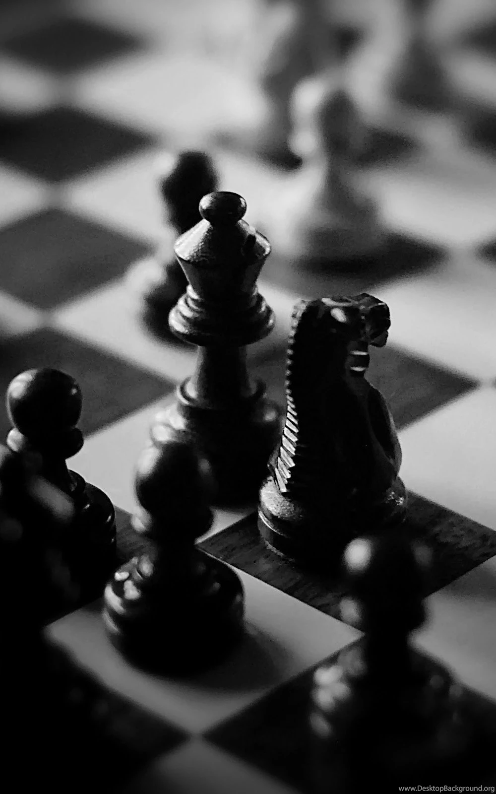 Black And White Chess Board Android Wallpapers Free Download