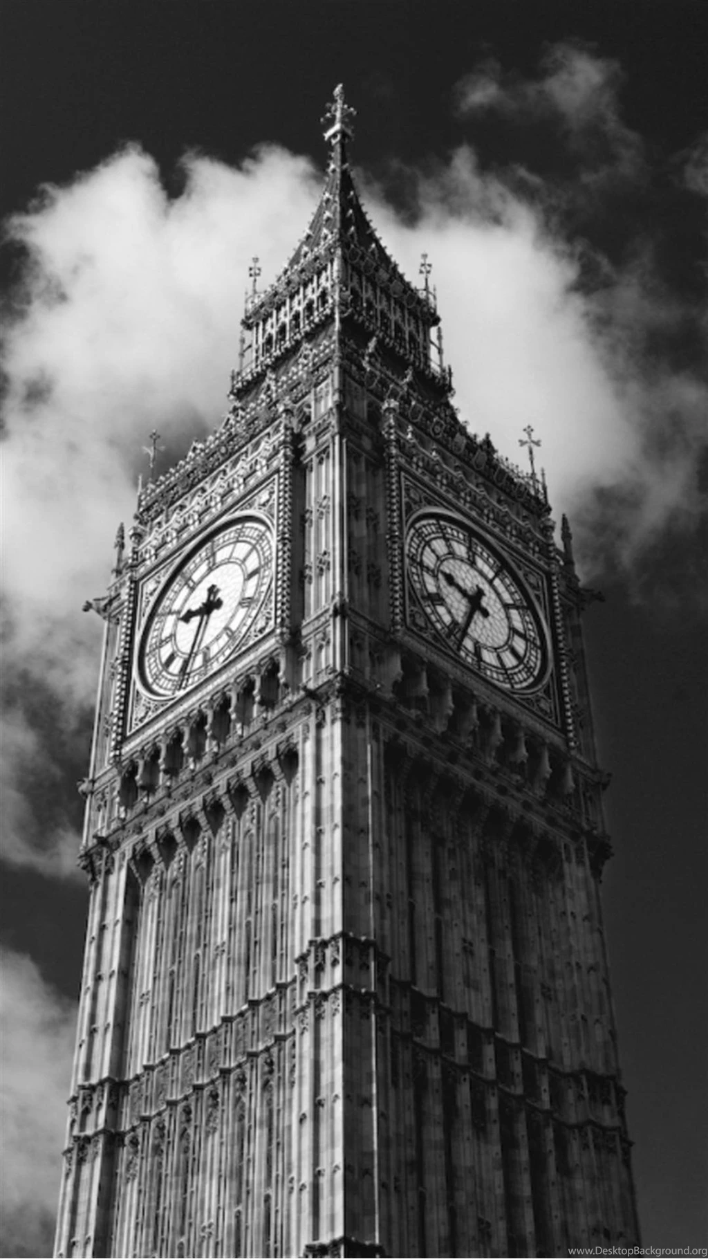 Big Ben London Black And White Android Wallpapers Free Download