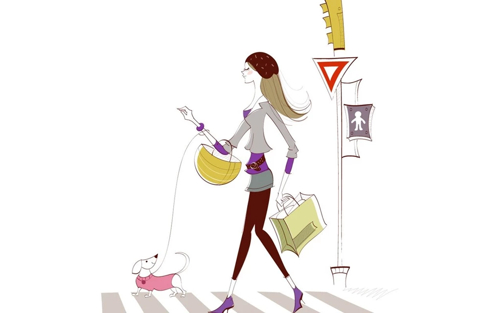 Wallpapers Download Vector Fashion Girls Wallpapers 4 Anime