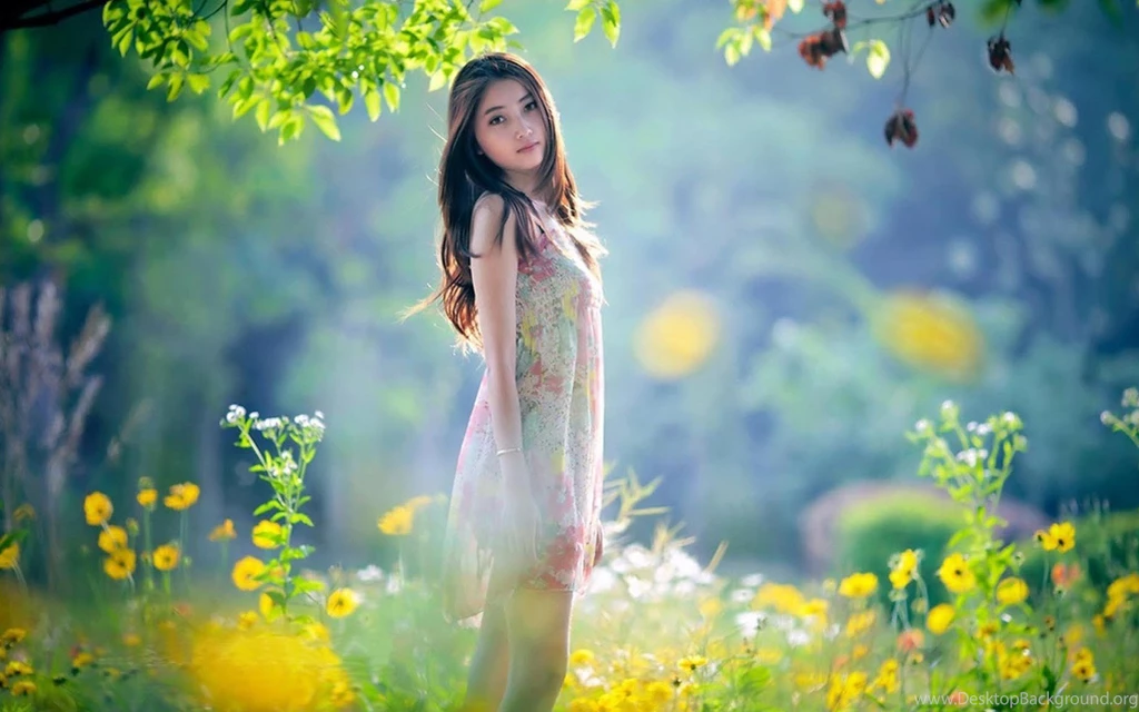 Girl Nature Wallpapers