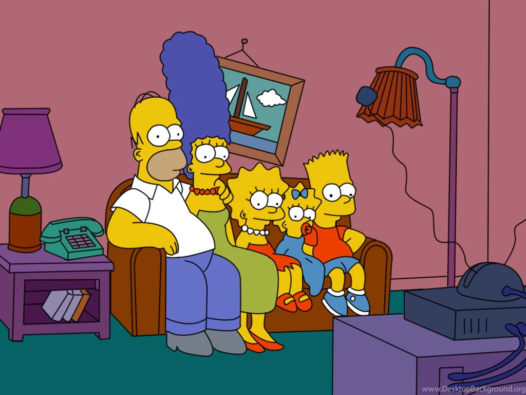 Bart Simpson Homer Simpson Lisa Simpson Maggie Simpson Marge ...