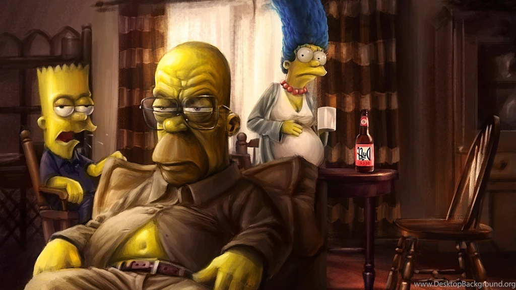 Breaking Bad, TV, The Simpsons, Artwork, Marge Simpson, Homer ...