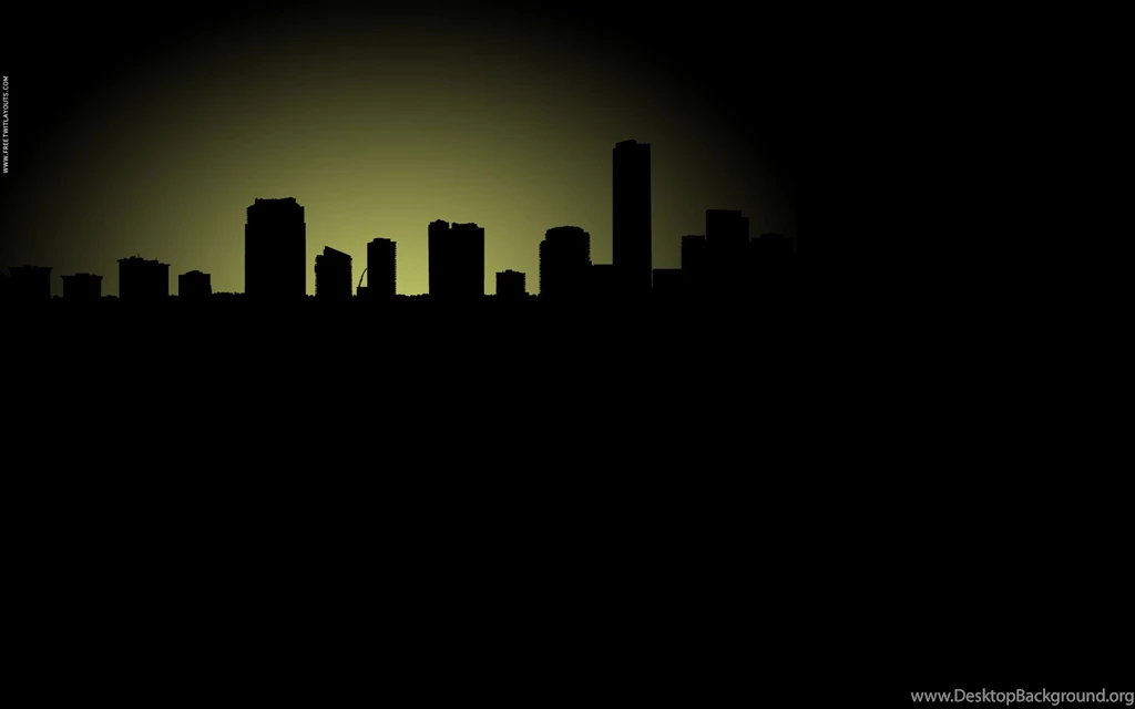 Wallpapers Twitter Miami Skyline Change Layouts Artistic Design ...