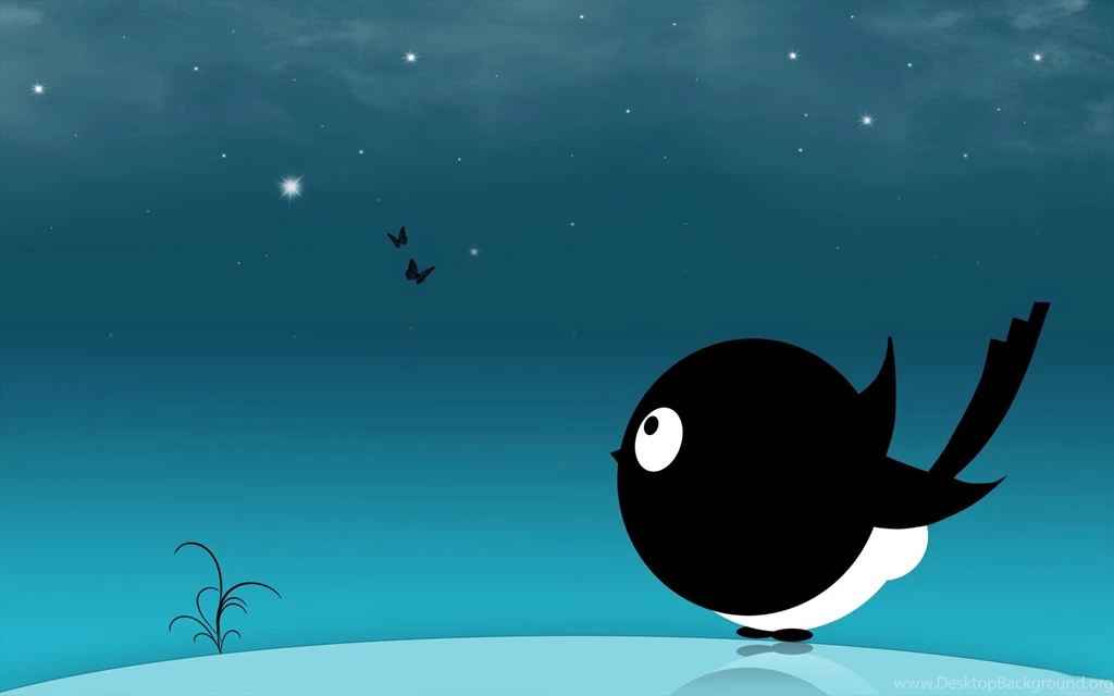 Desktop Wallpapers · Gallery · Windows 7 · Twitter Bird
