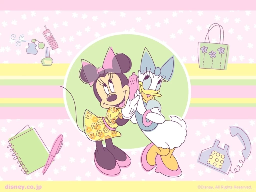 Minnie And Daisy Wallpapers Disney Wallpapers (8197601) Fanpop