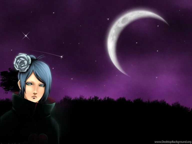 Konan Purple Moon Wallpapers By WarDemonX On DeviantArt
