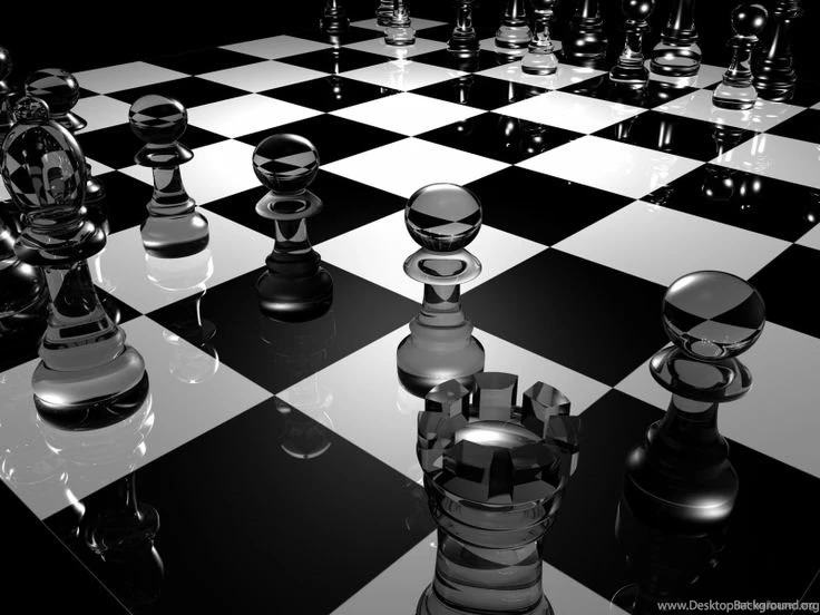 Chess Board 3d Graphics Wallpapers