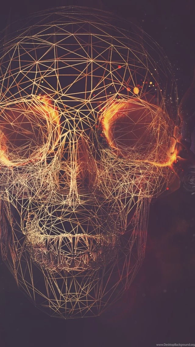 Awesome Skull Artwork Iphone 5s Full Hd New Wallpapers