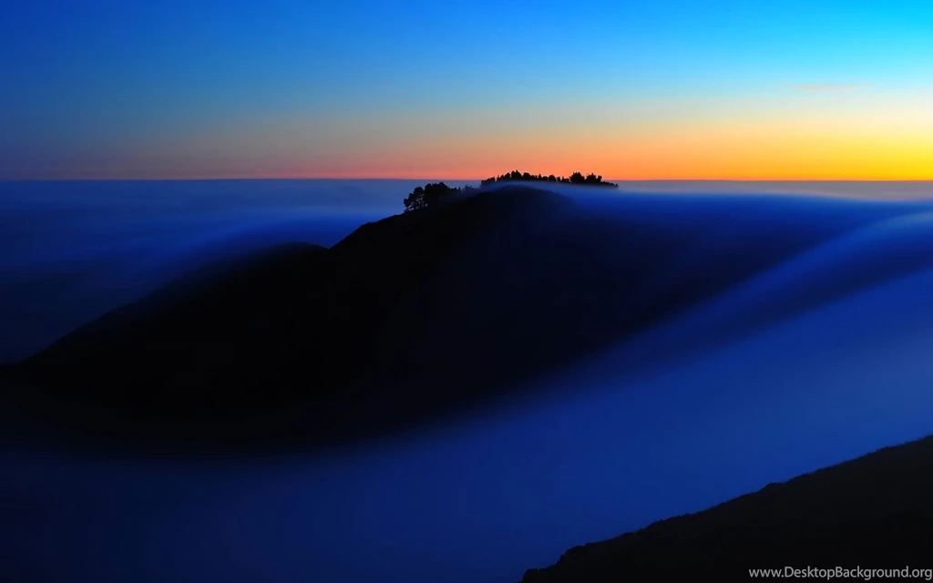 Blue Sky Sunset Wallpapers - Landscape Wallpapers Free Download ...
