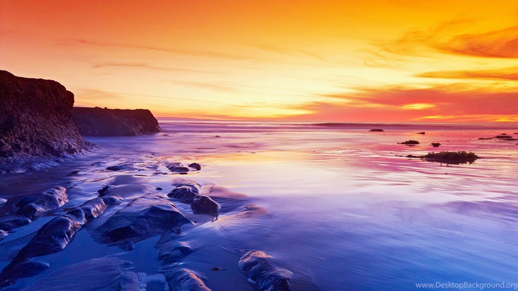 Cool Blue Sunsets Wallpapers (8014) Wallpaperesque