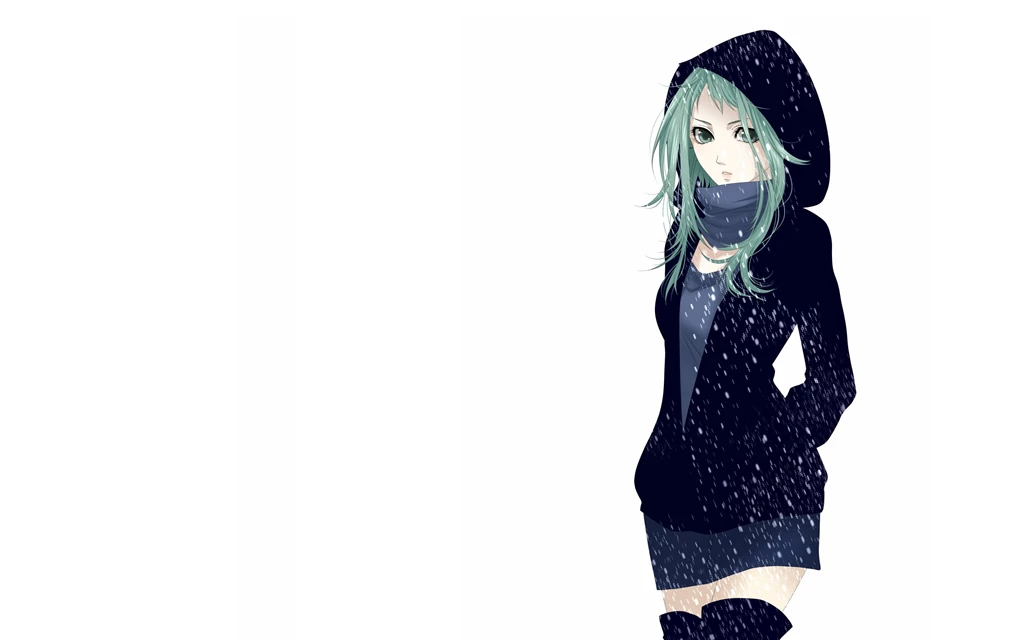 Anime Girls Bikini Green Hair Panties Wallpapers » WallDevil Best ...