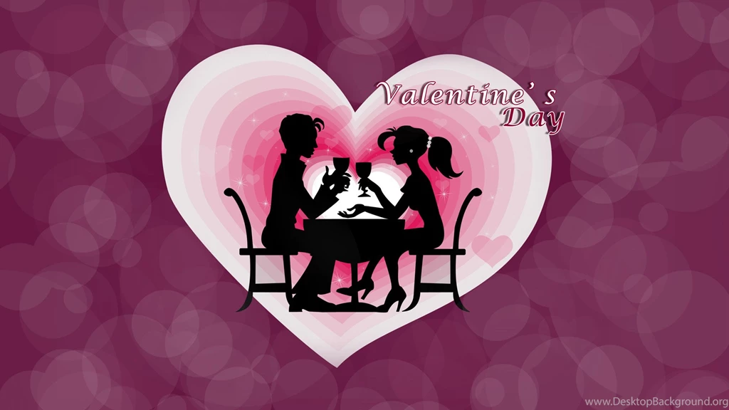 Cute Animal Cat Valentines Day Hd Free Wallpapers
