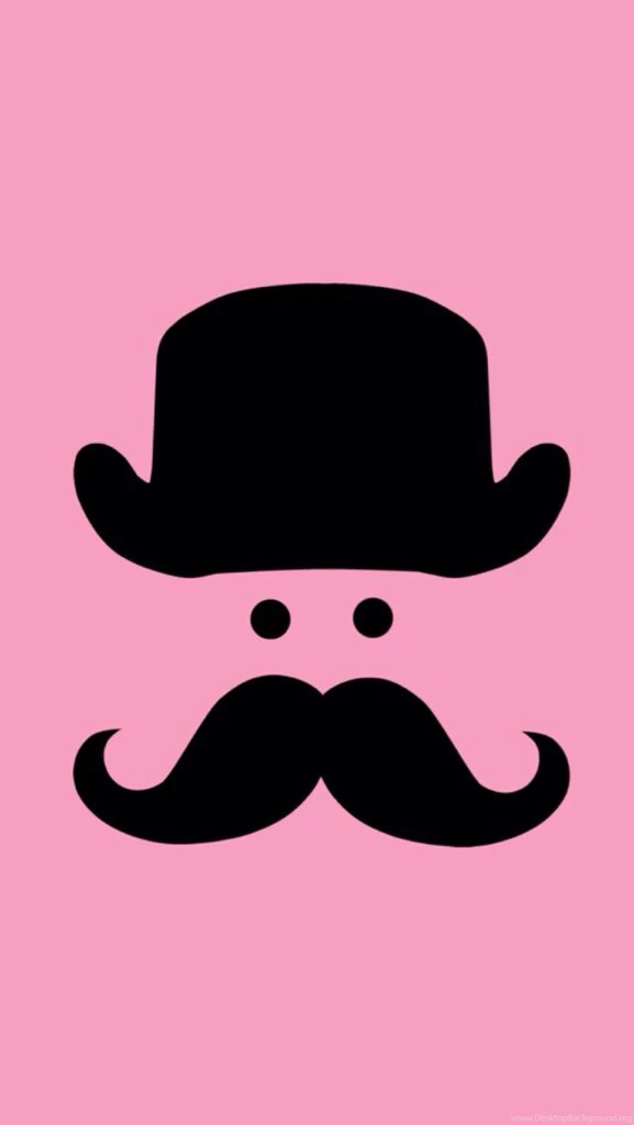 Cool Pink Mustache Wallpapers Image