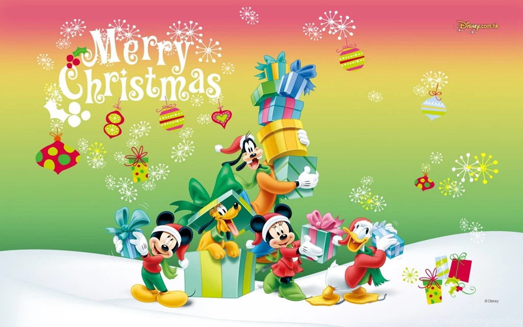 Mickey Mouse Christmas Wallpapers