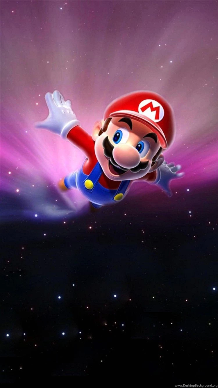 Wallpapers Iphone 6 Space Super Mario 4 7 Inches 750 X 1334 ...