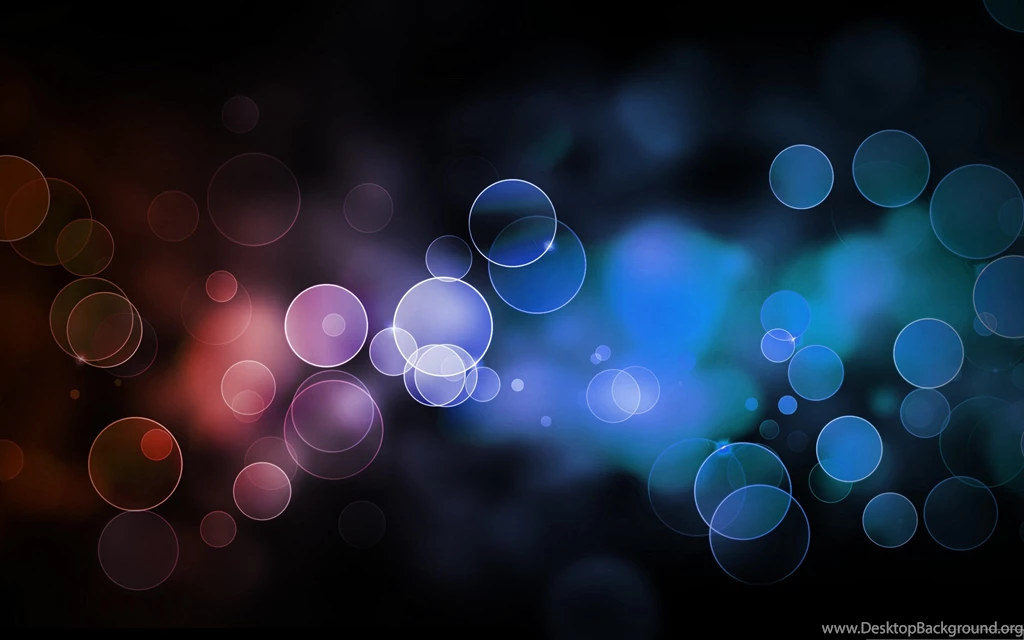 Wallpapers Computer Backgrounds Bubble Bokeh On Black Backgrounds ...