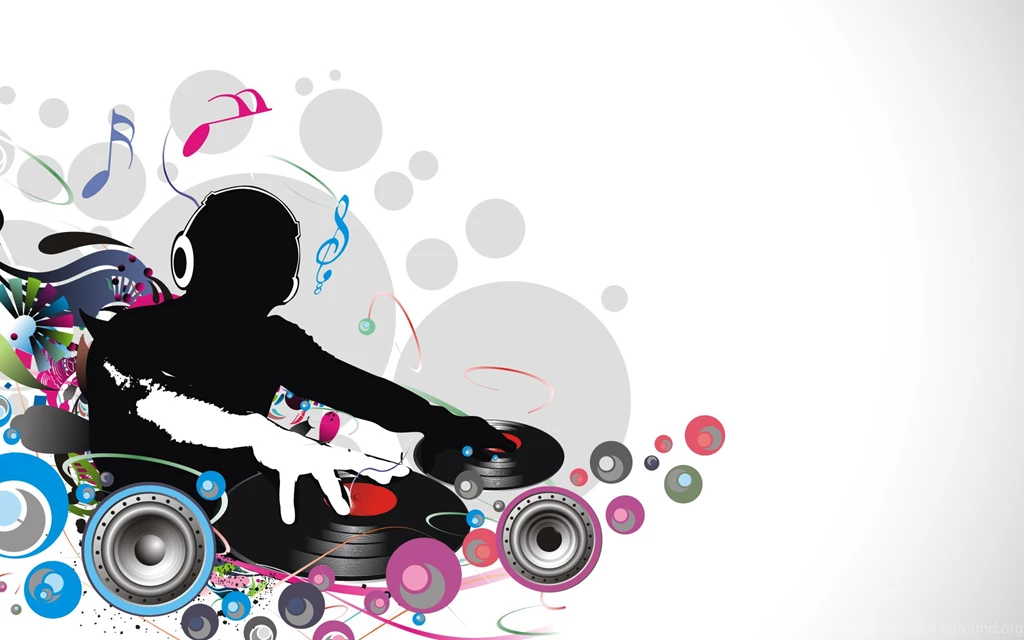 Dj Vector Backgrounds Musical Grunge Backgrounds Vector ...
