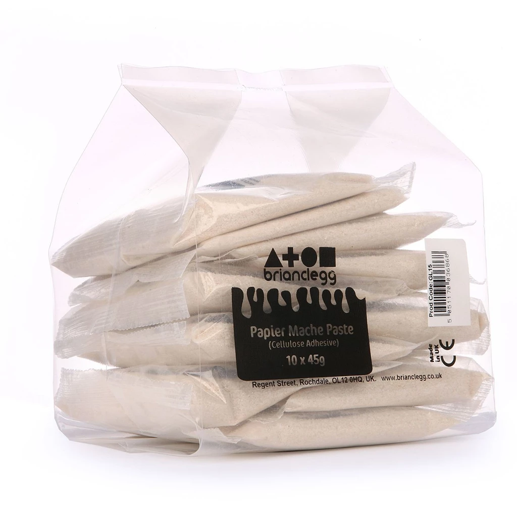 Papier Mache Paste Cellulose Adhesive Wallpapers Non Toxic Kids ...