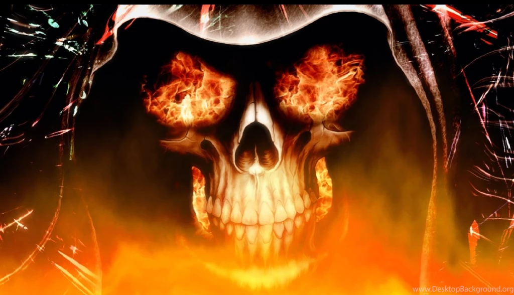 Cool_3d_flaming_skull_wallpapers