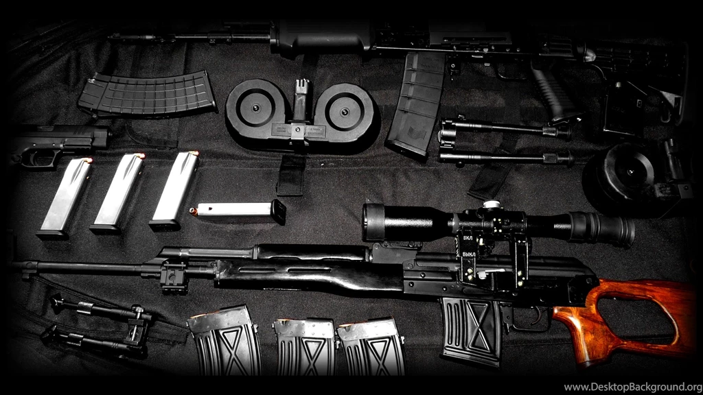 A De Assembled Gun HD Wallpapers