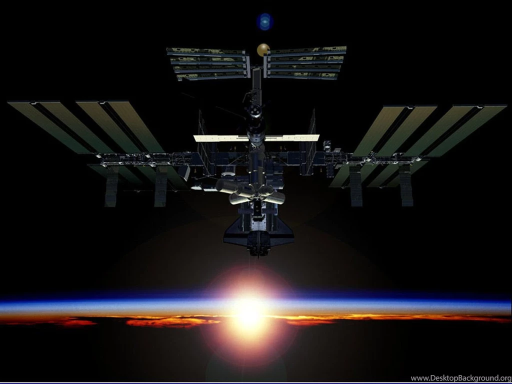 Sunrise Space Station Wallpapers   Pics About Space