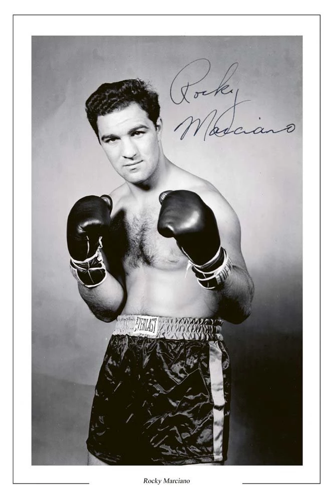 Rocky Marciano: Sports Mem, Cards & Fan Shop