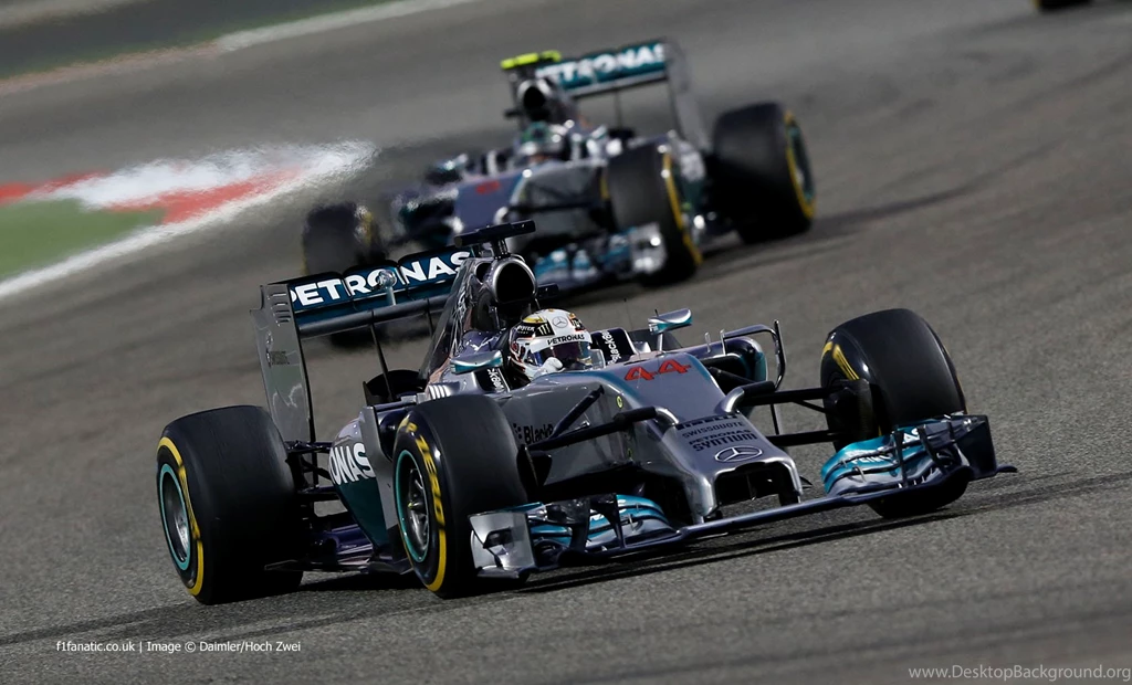 Lewis Hamilton, Nico Rosberg, Mercedes, Bahrain International ...
