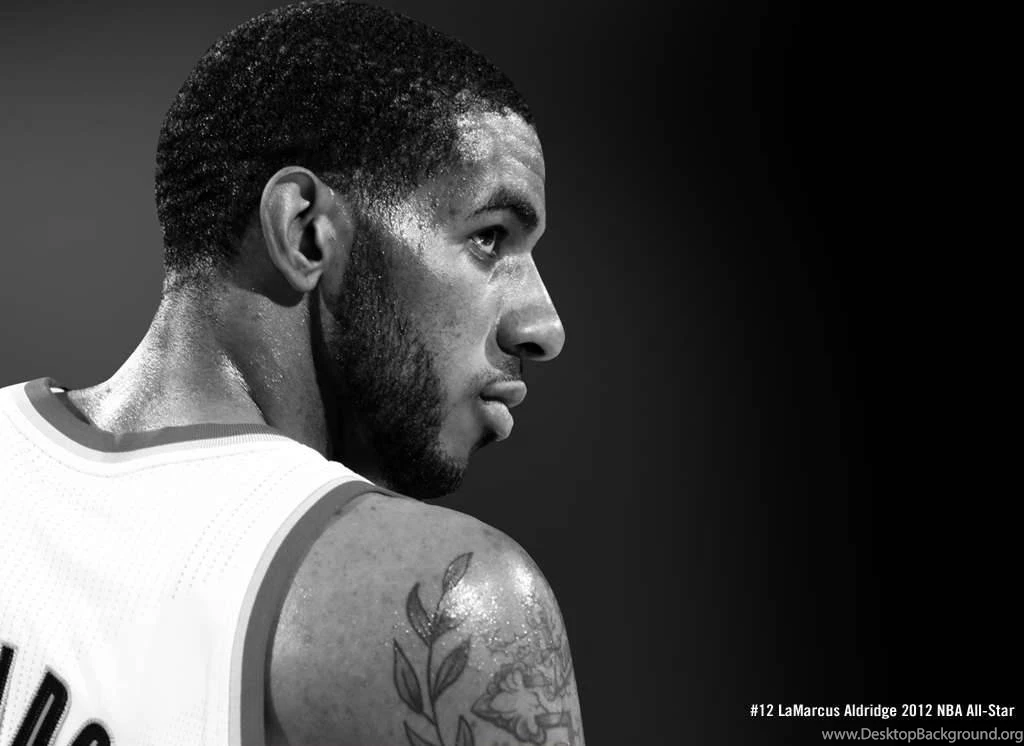 LaMarcus Aldridge Black Portland Trail Blazers Wallpapers