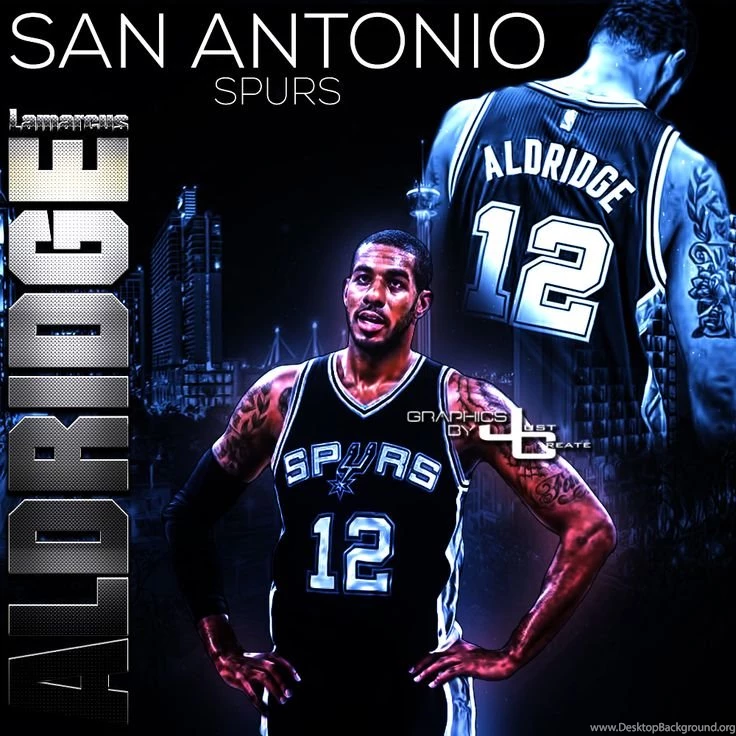 Spurs Lamarcus Aldridge Graphics By Justcreate Sports Edits