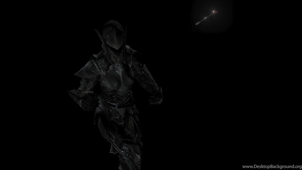 TESV Skyrim Female Ebony Armor Wallpapers By Johhnnieegunn On ...