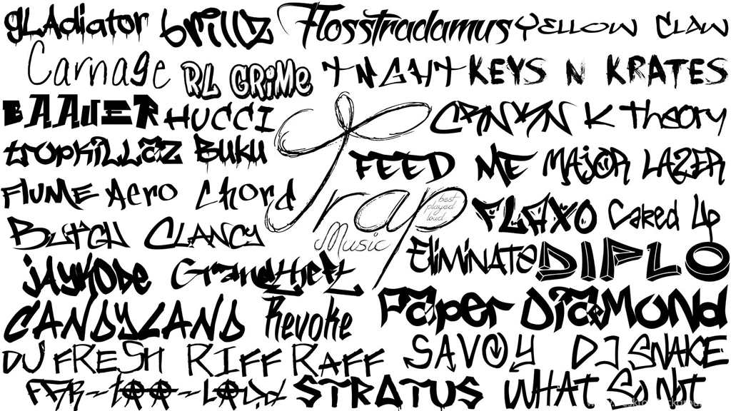 Trap Music Artists (OC) [1920x1080] : Wallpapers