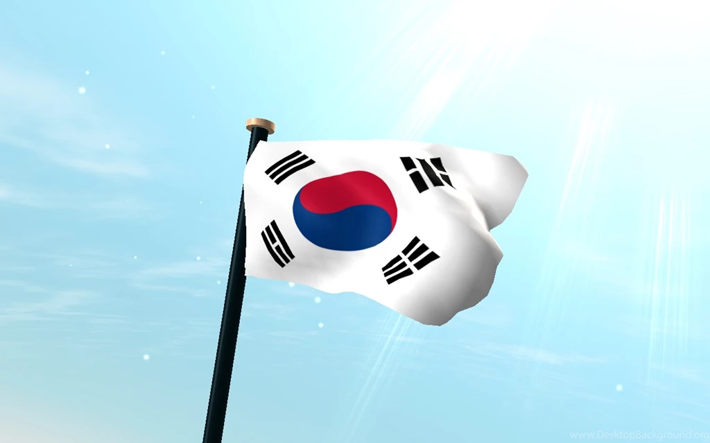 South Korea Flag 3D Wallpapers   Android Apps On Google Play
