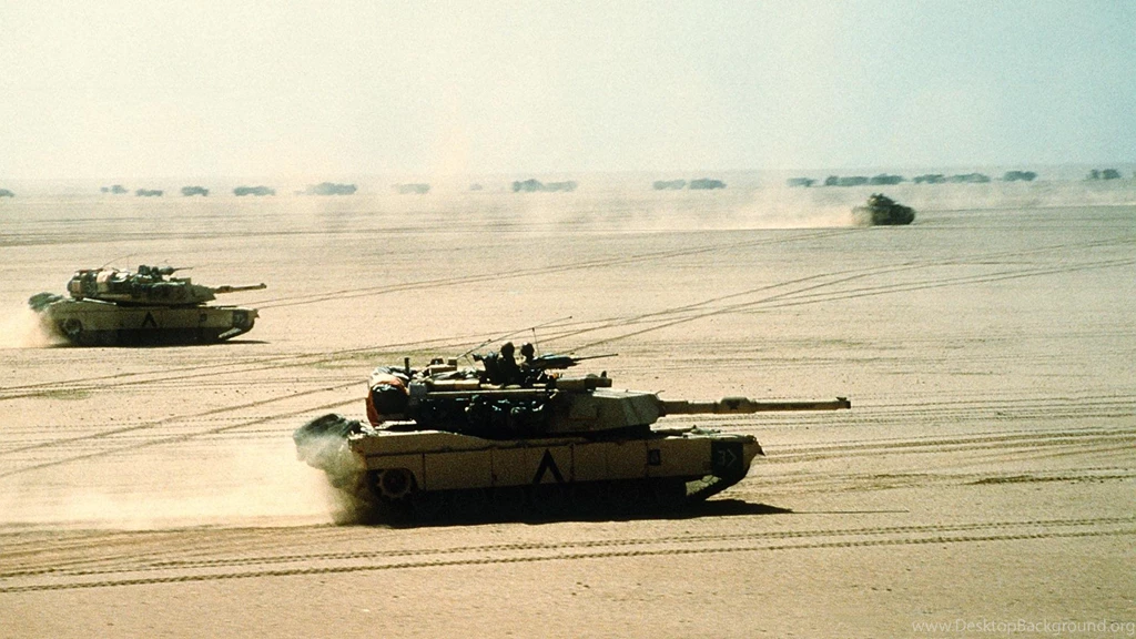 War Desert Abrams Tanks M1 Operators Engage Army Photography Hd ...
