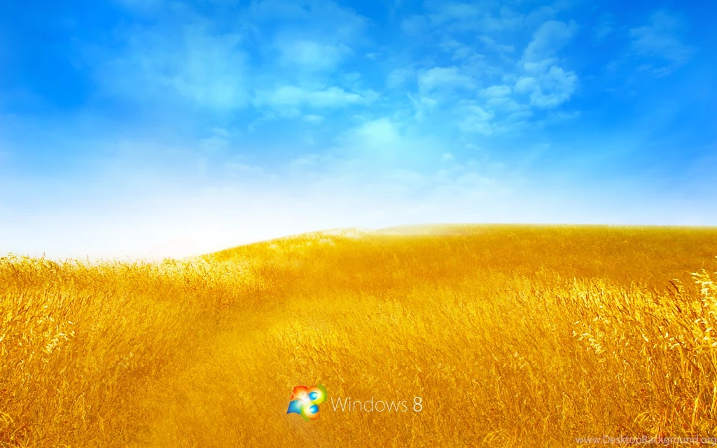 Windows 8 Bliss Pasture Meadow Desktop Wallpapers