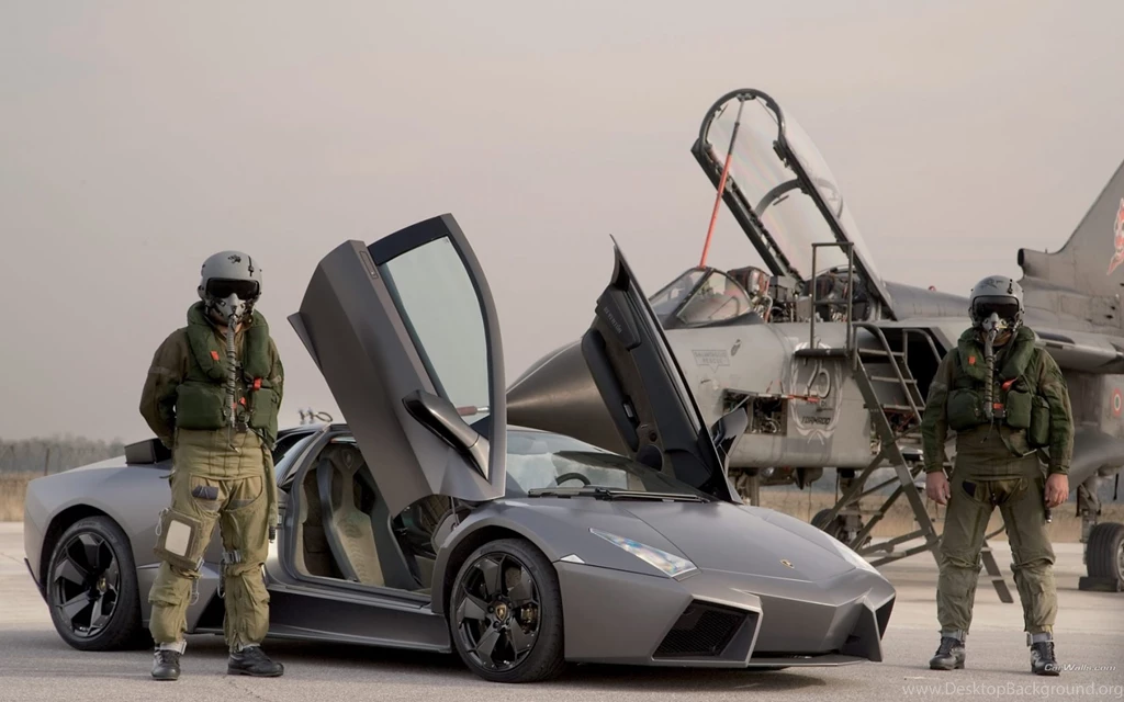 1680x1050 Reventon And Aircraft Desktop PC And Mac Wallpapers