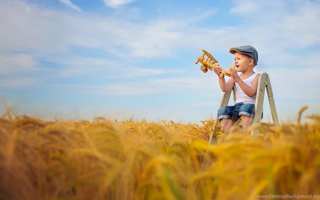 Boy Toy Airplane Wallpapers HD Download Of Cute Boy