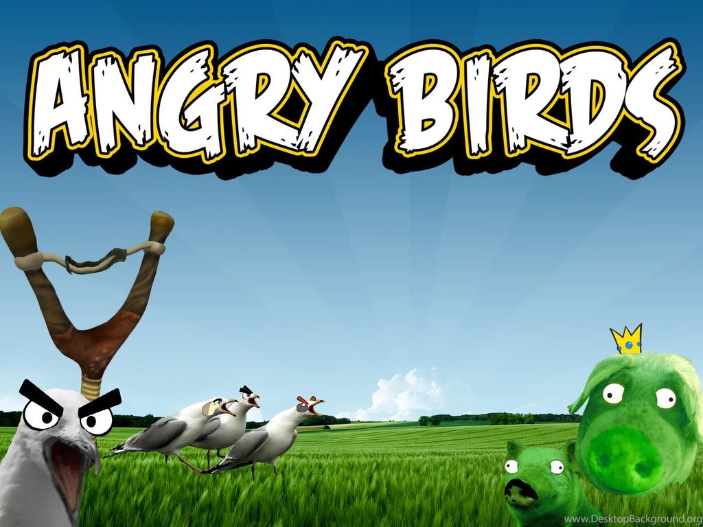 Angry Birds Wallpaper, PowerPoint Backgrounds Free Download