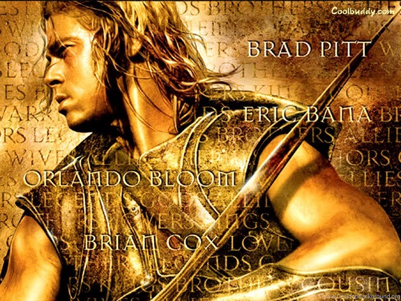 Hollywood Wallpapers: Brad Pitt In Troy   Wallpapers