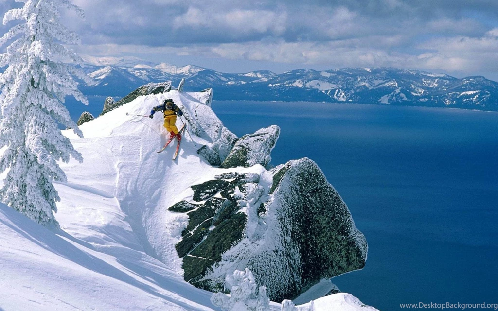 Wallpapers Skiing Lake Tahoe Hd Get 1680x1050