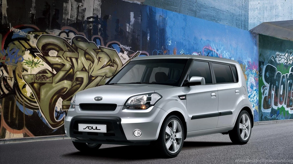 Kia Soul 2010 Silver Wide HD Wallpapers Wallpapers (