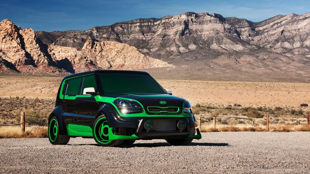 Download Wallpapers 1920x1080 Kia Soul, Kia Soul, Kia, Green Full ...