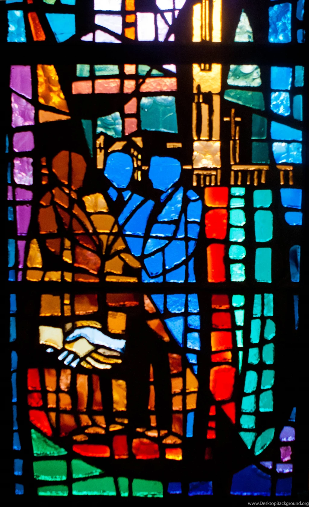 Stained Glass Windows > First Wayne Street United Methodist Church