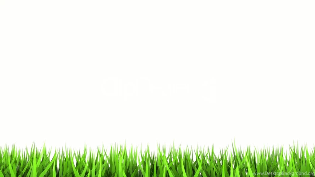 Green Grass On White Background. Matte Channel. – Be Successful Online
