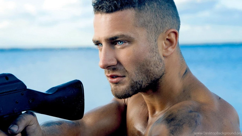 Wallpapers Model Males Sexy Soldier Remi Jerrad Male Feed 1366x768 ...