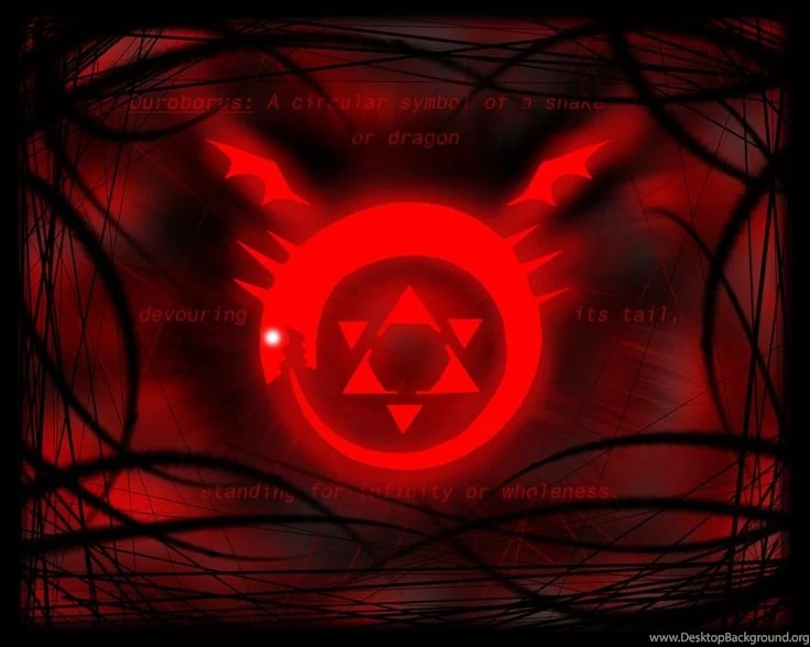 FMA Wallpaper: Ouroboros By ManiacTHP On DeviantART