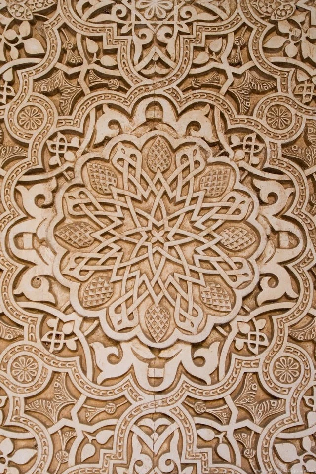 640x960 Inside Alhambra Iphone 4 Wallpapers