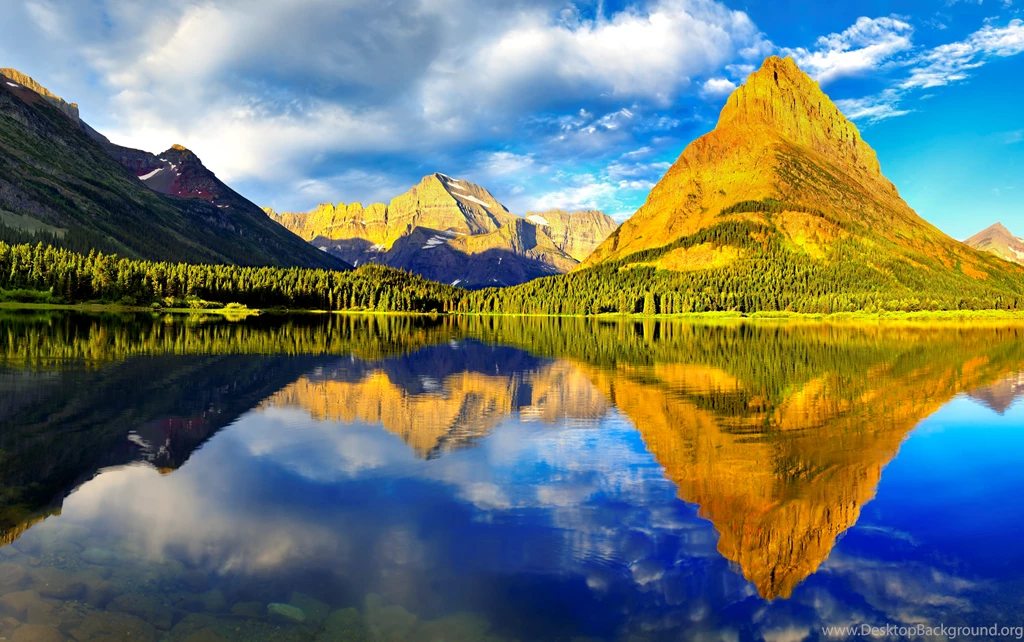 Wallpapers Parks Mountains USA Glacier Montana Nature Image ...