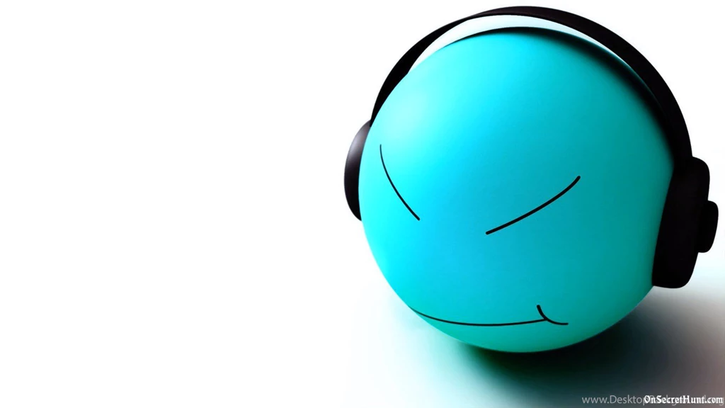 Smiley Listen Music Wallpapers